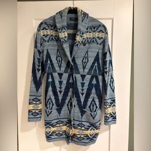 Ralph Lauren Blue Patterned Women's Sweater